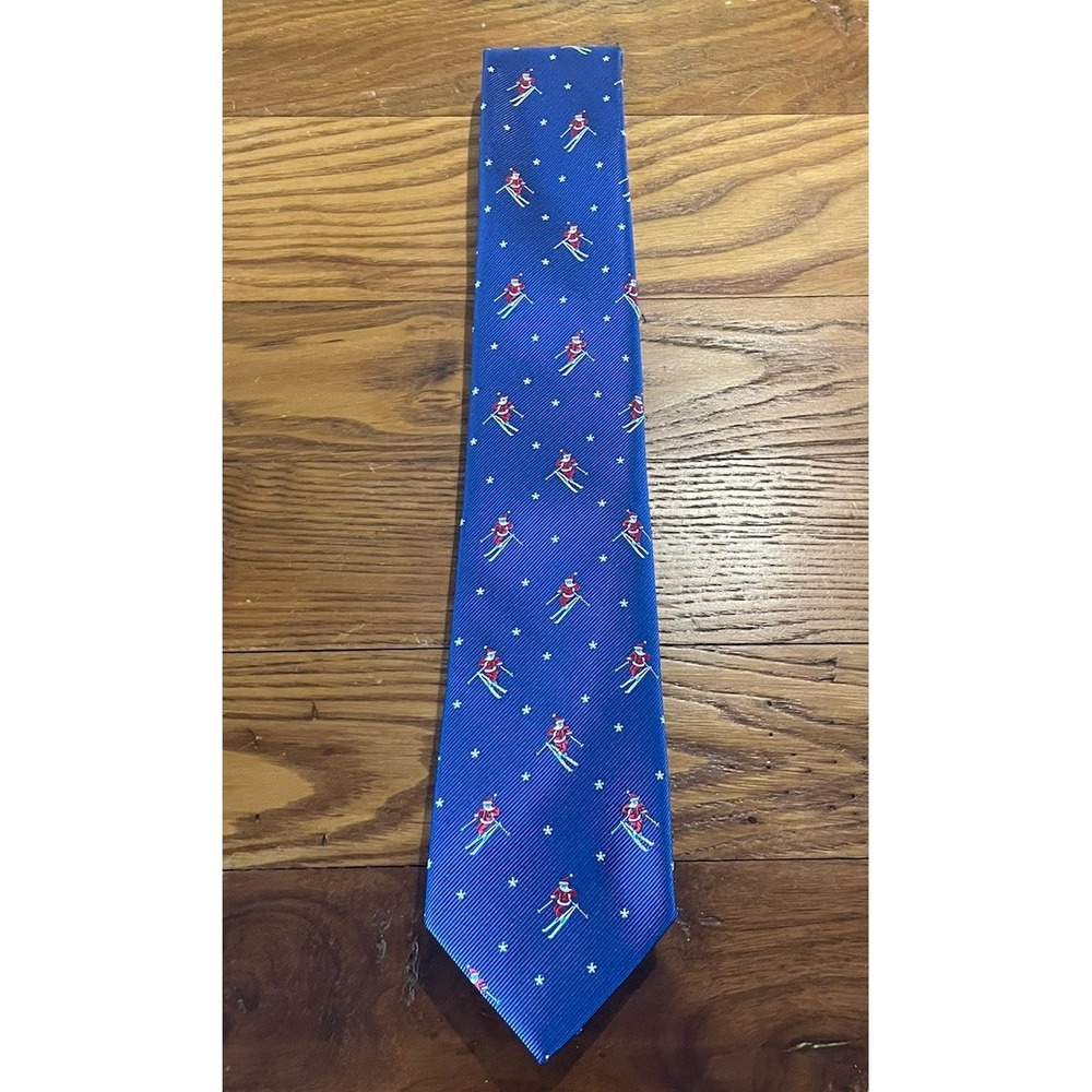 American Traditions Santa Claus Skiing Novelty Necktie